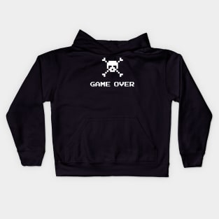 Retro Vintage Gamer | GAME OVER Kids Hoodie